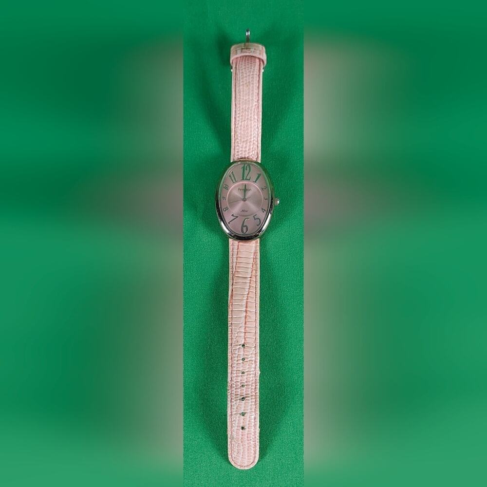 Vintage Armitron Mary Kay Award Watch Pink Leather Untested